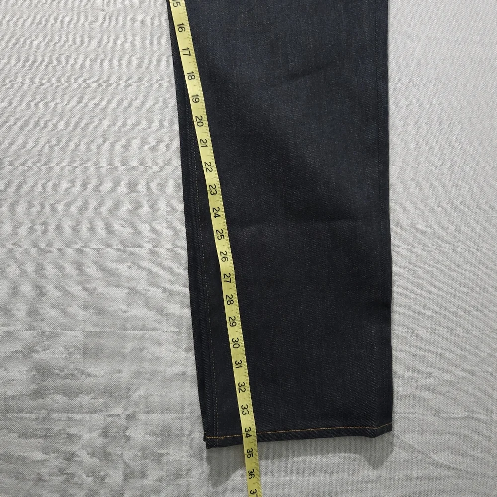 J.Crew 770 Straight Fit Jeans 44x34 Dark‎ Rinse Wash Denim Classic Mens Straight